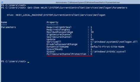 fullsecurechannelprotection netlogon.